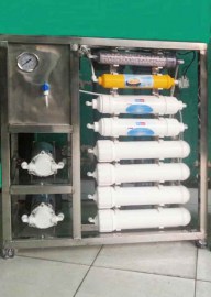 Mesin RO 600 GPD 4 membran
