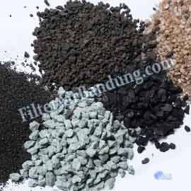 Ganti media sand filter pasir isi tabung filter air besar